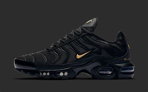 nike tn damen schwarz gold|Air Max Plus TN 'Black Metallic Gold' .